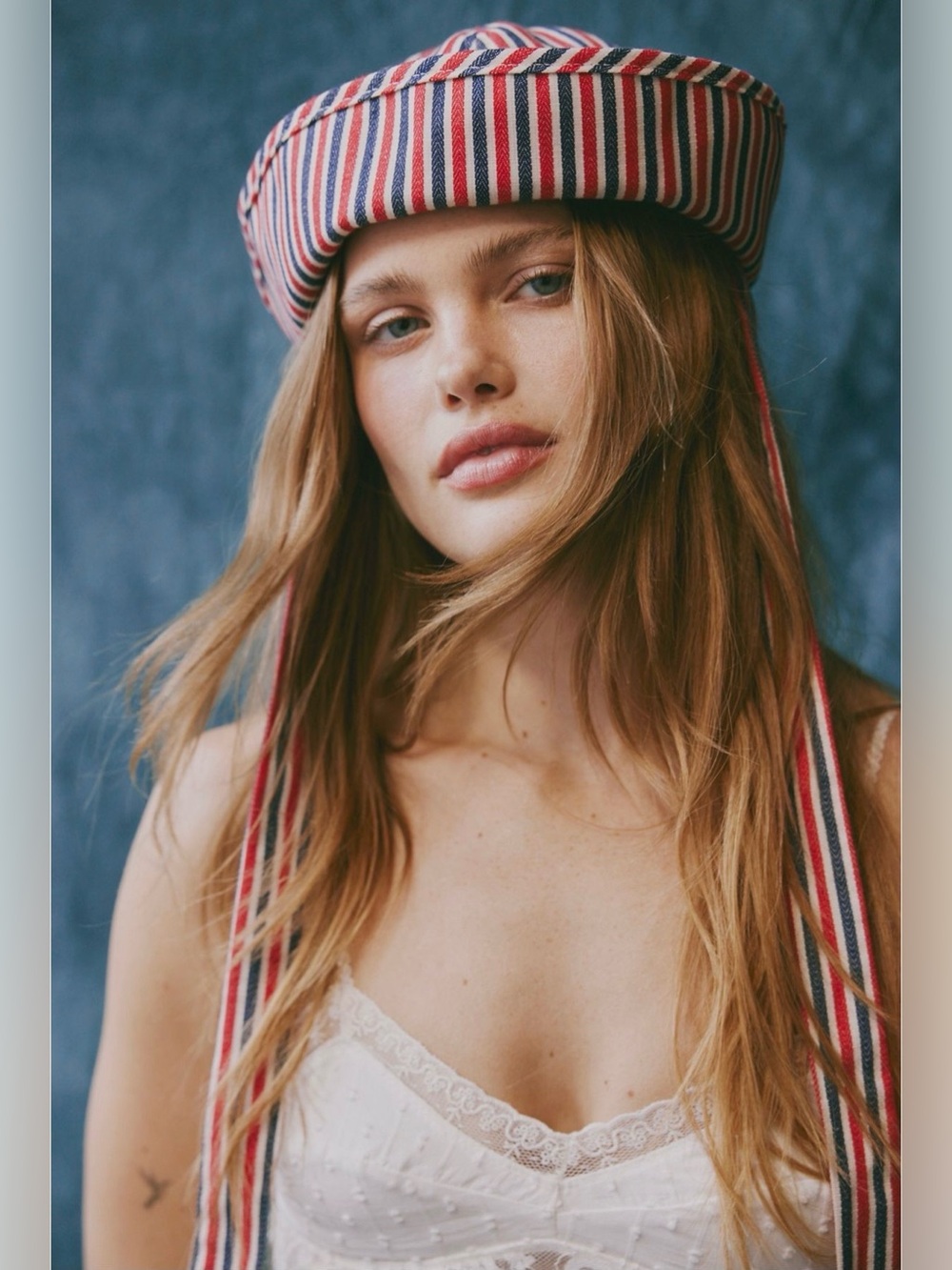 Free People striped sailor bucket hat
